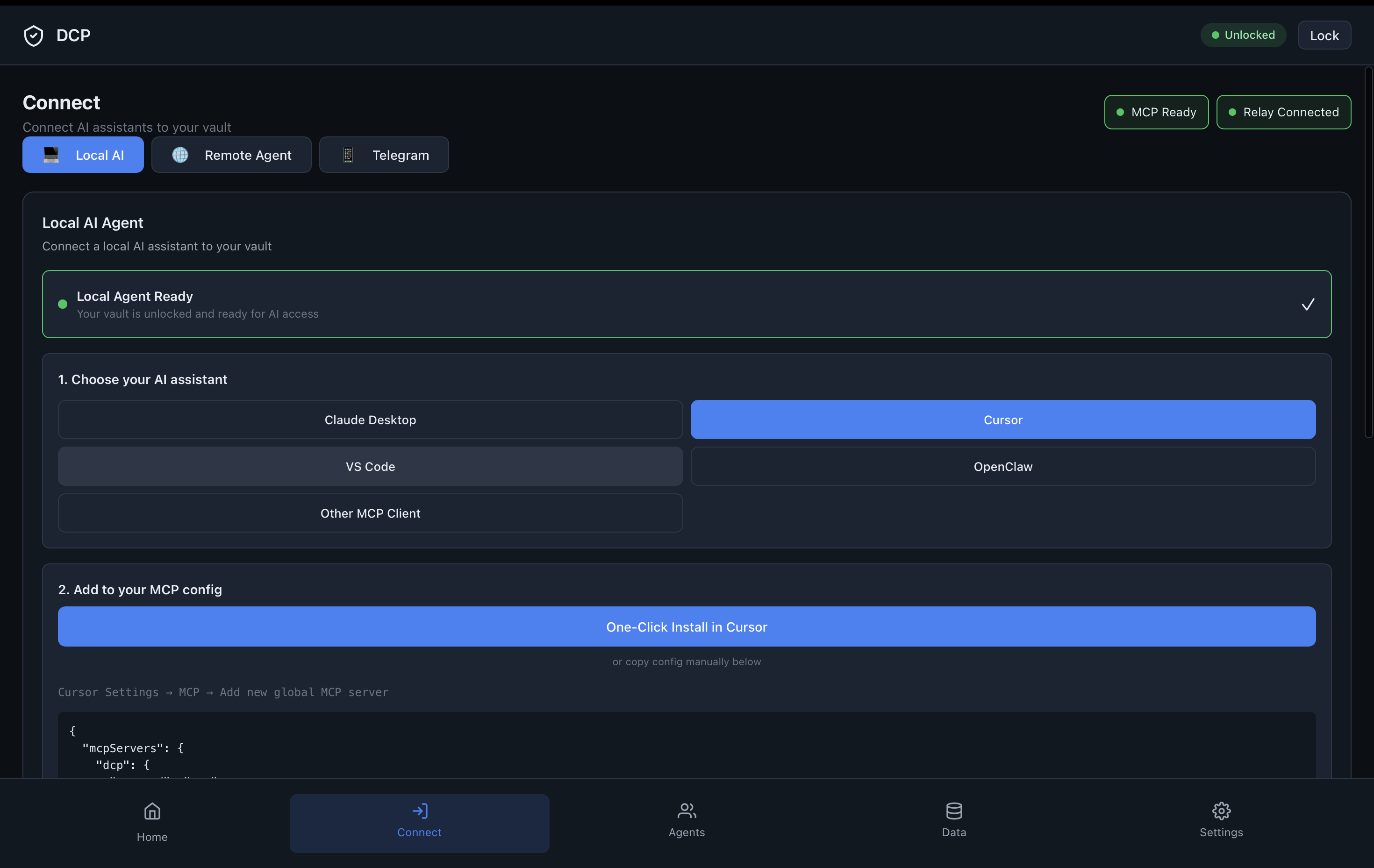How to Secure Claude and Cursor MCP Agents | DCP Blog | DCP